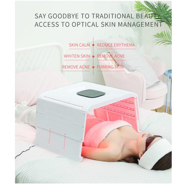 Прибор личной заботы терапией красного света машины терапией фотона СИД 7 цветов