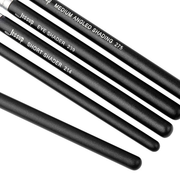 Antimicrobial Fiber Hair Jessup 5pcs Eye Makeup Brush Set