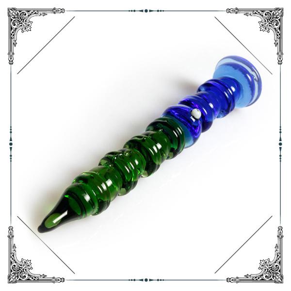 Smoking Pipe Oil Rig Dab Glass Dabber Hand Blown Dabber 5.1 Inches