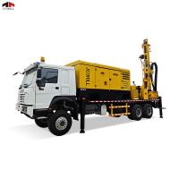 Camion pneumatique aérien monté sur la surface de la circulation inverse de l'exploration minérale