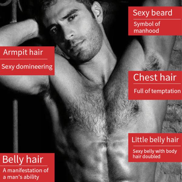 Organic Beard Hair Growth Serum 30ml Facial Hair Growth Serum