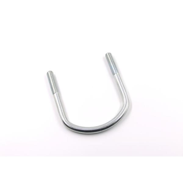 Galvanized Mild Steel Grade 4.8 U-bolts Used for Fixing Pipes