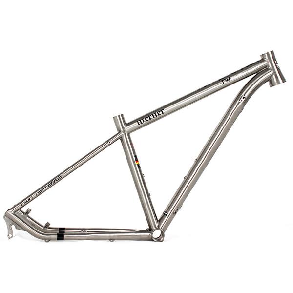 Road Bicycle Titanium Bike Components Extremely Light OEM Natural Gross Color