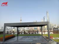 prueba ligera llevada al aire libre motorizada de aluminio del roedor de la pérgola del jardín de 9x9 9x12
