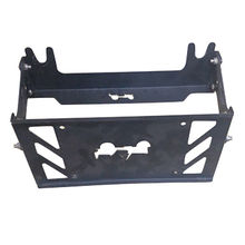 Metal Stell & Stainless steel Licence Frame Silver / Black