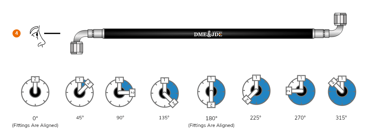 DME And JDE Hydraulic Hose Assembly Save Time & Money For Hydraulic System
