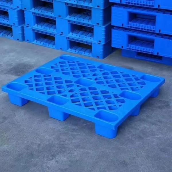 Industrial Durable Mesh Grid Single Faced Plastic Pallets 4 Way Entry Eco-Friendly Recycled Warehouse Logistics Transportation