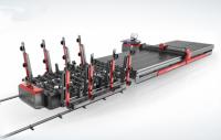 equipamento de corte de vidro do CNC de 4200x2600mm para o processamento de vidro da flutuação