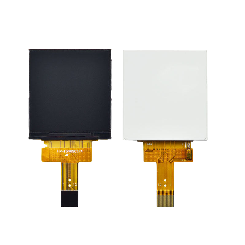 1.54 inches, driven by ST7789, 240X240 TFT high-definition display screen, optional plastic frame backlight or plastic-iron integrated backlight