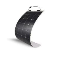 Exterior portátil solar Monocrystalline preto do jogo 200W do painel de Flexiable