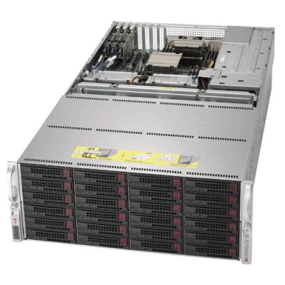 Servidor feito sob encomenda 6048R-E1CR72L 4U do armazenamento de Supermicro Rackmount