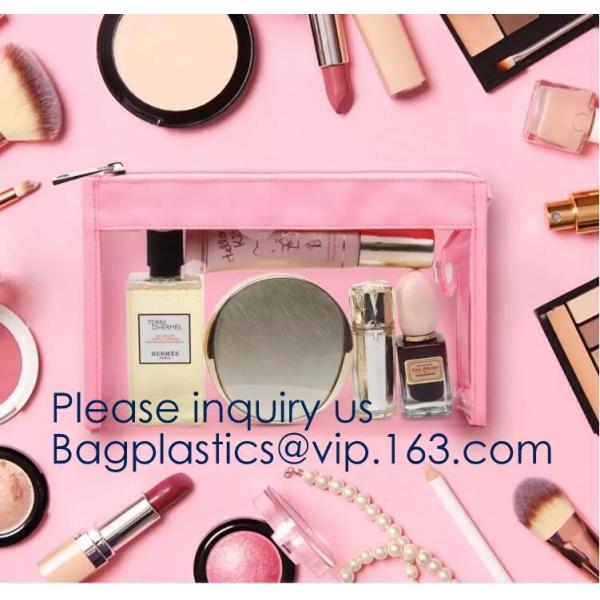Fashional PVC EVA Mesh Travel Document Bag,private label travel white wrist transparent eva cosmetic bag and makeup bags