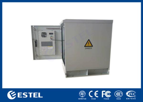 Active Cooling 16U 19 Inch Rack Cabinet For Base Station / Outdoor