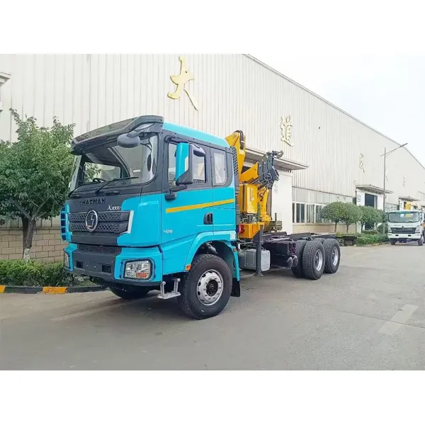 Adjustable Straight Knuckle Boom Truck Mounted Crane High Efficiency Customize Power