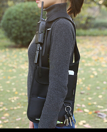 Shoulder Holsters FBI Waist Bag 007 Bag Tactical Chest Bag Nylon Sling Bag