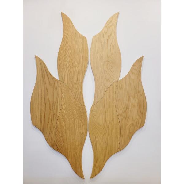 Жилая комната Инженерное деревянное покрытие планка с художественным дизайном паркета