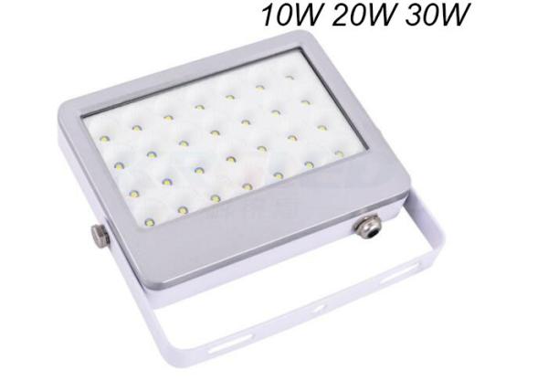 Luz de inundação exterior do diodo emissor de luz com alumínio + corrente constante da tensão larga material de vidro