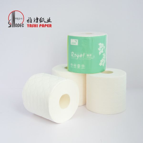Premium Quality Soft Toilet Paper Roll Manufacturer's Cute Bamboo Pulp Sanitary Tissue