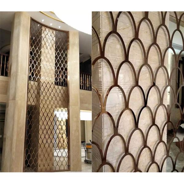interior decorative wall covering panels laser cut metal screens made in china