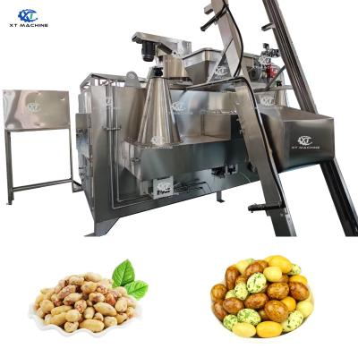 304 Stainless Steel Gas/Oil Fired Swing Roaster Machine with 100 kg/h Capacity for Coated Nuts/Peanut/Cashew/Almond/Hazelnut