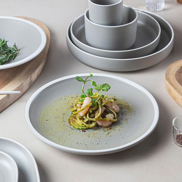 Restaurante Cerámica de porcelana Platos de cocina Platillos de bistec Hotel