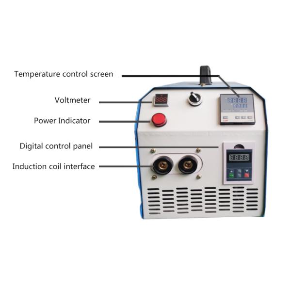 нагреватель воды электромагнитной индукции машины термической обработки сварки столба 30kw
