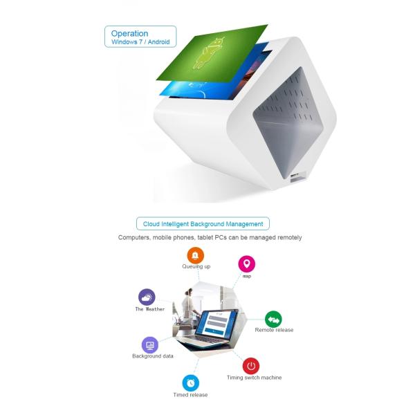 Quiosque da verificação de informações Digital do quiosque do serviço do auto do toque do aeroporto Wayfinding