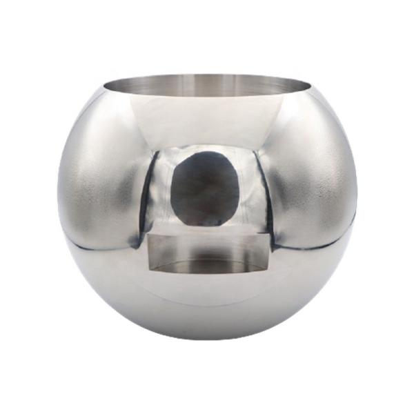Corrosion Resistant DN40 Stainless Steel 304 Floating Straight Through Valve Ball with Mirror Polished Surface