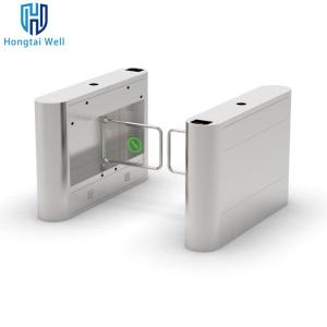 AC100-240V Turnstile Gate Pedestrian Swing Gates With NFC QR Code Reader