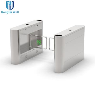 AC100-240V Turnstile Gate Pedestrian Swing Gates With NFC QR Code Reader