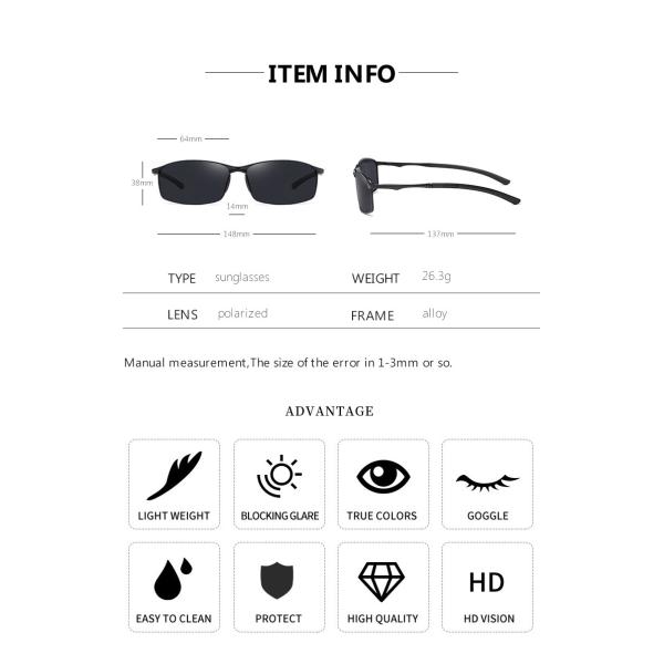 Bike Motorcycle Mens Luxury Polarized Stylish Sunglasses Photochromic Sunglasses With Polarized Lens