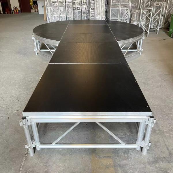 Customized 18mm Plywood Aluminium Stage Platform For Concerts Events