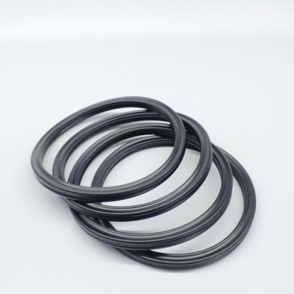 Double Acting AS438 X Ring Four Lipped Seals With NBR FKM Material 158.12x6.99 Size