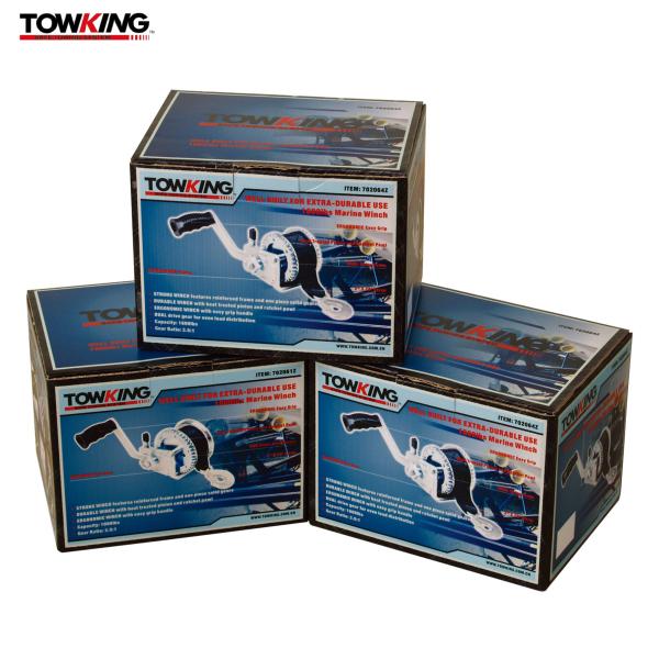 ISO9001 Certified 1000lbs Marine Trailer Winch Manual Trailer Winch Reinforced Frame