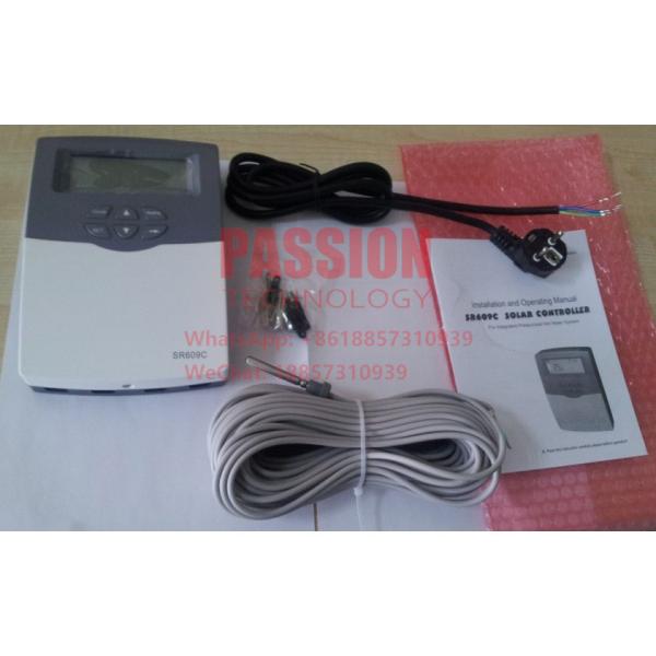 Controlador inteligente de SR609C para o aquecedor de água térmico solar da pressão