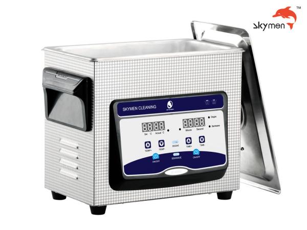 3.2L Benchtop Ultrasonic Cleaner 30min Adjustable For Pressing / Camera Parts