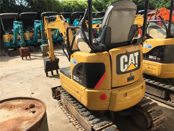 2T weight Used Crawler Mini Excavator Caterpillar 301.5  with Original Paint