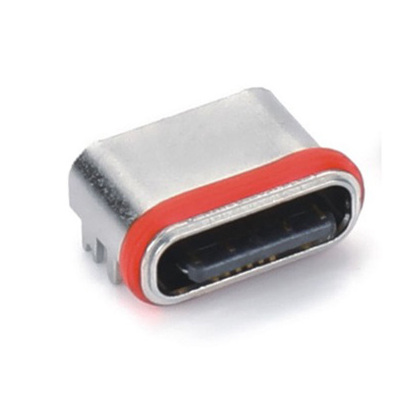 Тип Pin SMT USB USB-20C-F-01SF03 IPX8 водоустойчивый штепсельной розетки 16 c прямоугольный