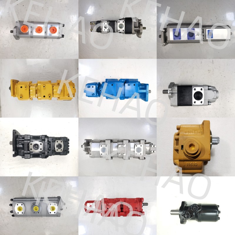 Customize KFP Hydraulic Gear Pump KFP3250AFMSSH-13T High Displacement Cast Iron Oil Gear Pump ISO9001 certified hydraulic oil pump  one year warranty