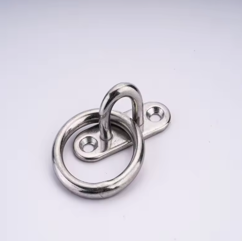 304/316 Stainless Steel Oval Eye Pad Rigging Hardware Corrosion Resistant