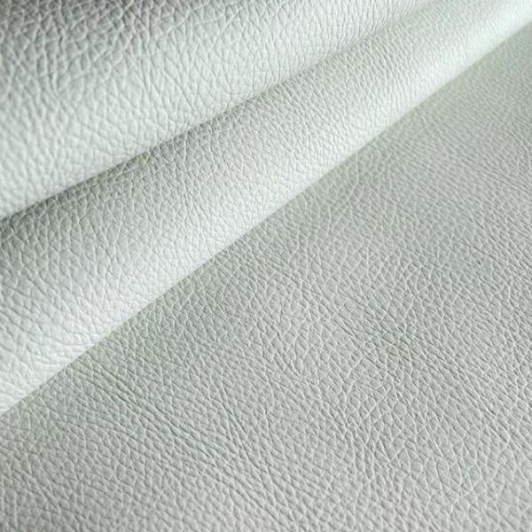 Synthetic Breathable PVC Leather Eco Friendly Lychee Embossed 23 Colors