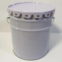 Iron Metal Paint Bucket With Removable Lids And Custom Logo For Industrial Use