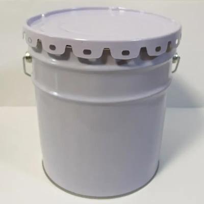 Iron Metal Paint Bucket With Removable Lids And Custom Logo For Industrial Use