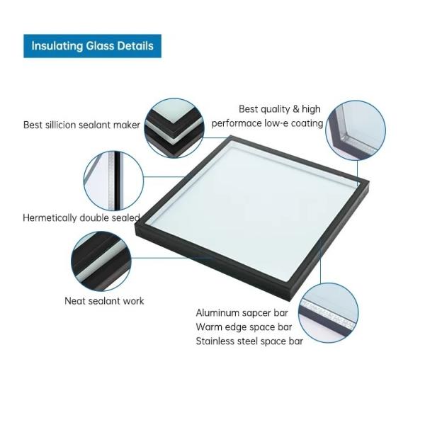 Qingdao Solid Structure Glass Acoustic Insulating Glass Unit 5 9A 5mm Double Glazed Window