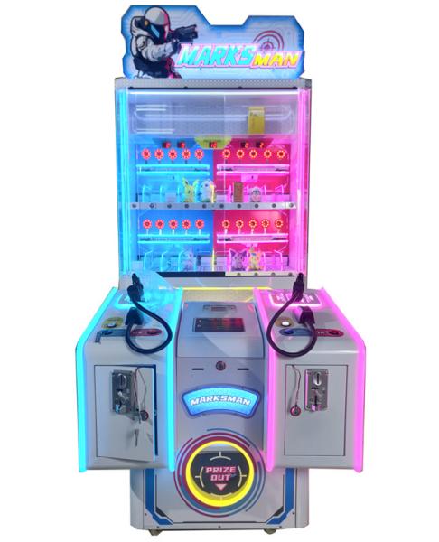 Arcade Game Room Machine Family Entertainment Center Fast Gun Shooting Marks Man Blind Box Gift Prize Game Machine