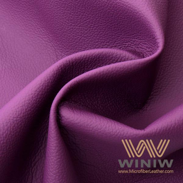 High Elastic Woven Faux Leather Embossed Microfiber Velvet PU Customized