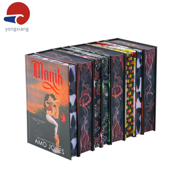 Cardboard Book Edge Printing Matte Custom Art Book Printing A5 / A4