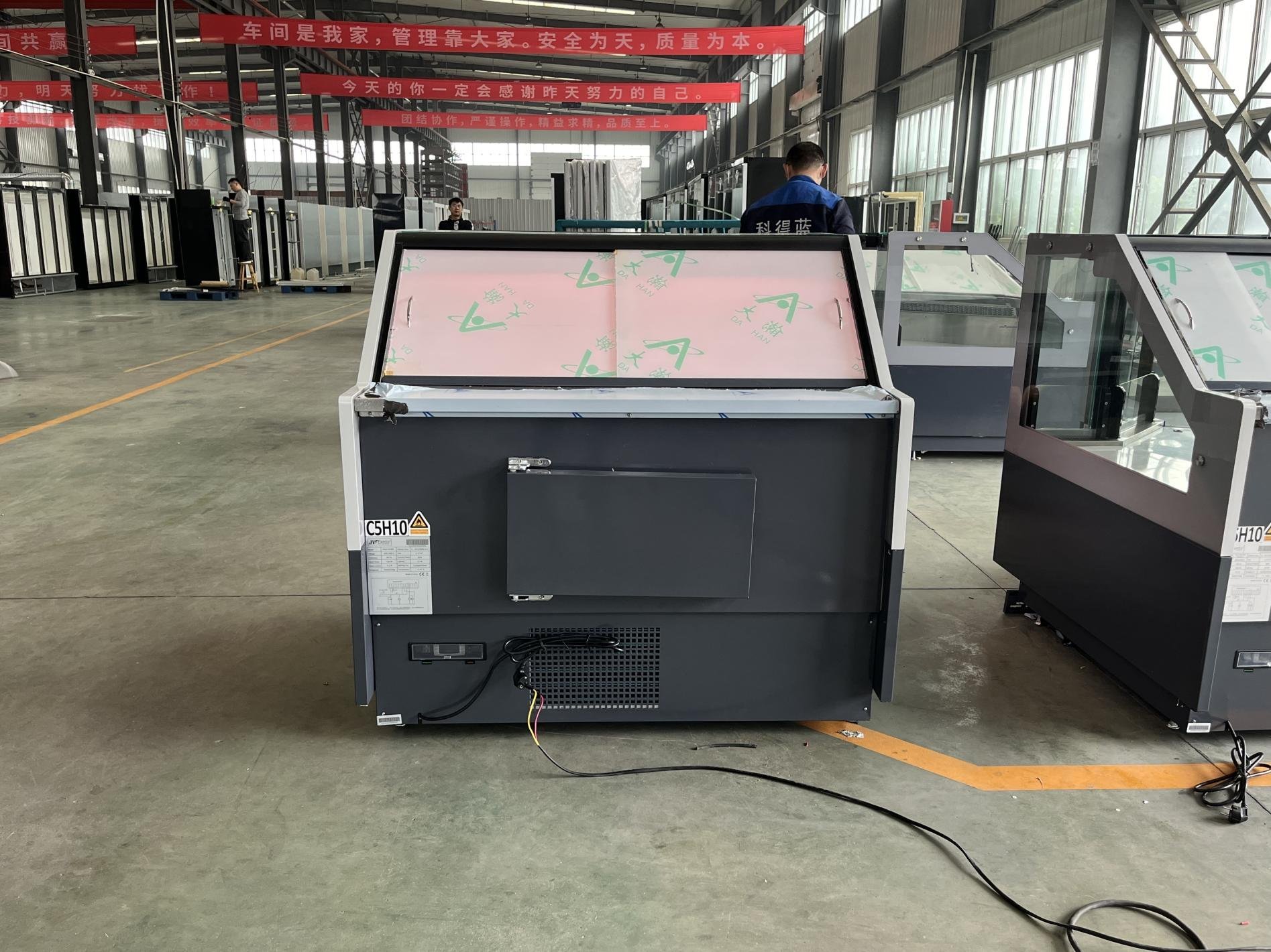 PHEA 187TP Commercial Open Deli Refrigerated  Fresh Cabinet Meat Chiller Display