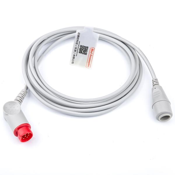 Compatible Mindray IBP adapter cable Edward transducer 0010-21-12179