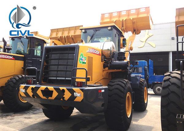 Weichai Engine XCMG Wheel Loader , Loading 3m3 5000kgs Bucket Volume CVZL50GN